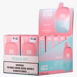 Flum Pebble Near Me 8JBJ261 Peach Icy - FLUM PEBBLES 6000 PUFFS 10 PACKS