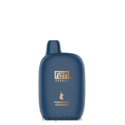 Flum Pebble UK 8JBJ241 Pineapple Coconut - FLUM PEBBLES 6000 PUFFS (Christmas Edition)