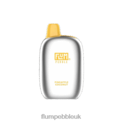 Flum Pebble UK 8JBJ265 Pineapple Coconut - FLUM PEBBLES 6000 PUFFS