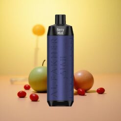 Berry Mint Al Fakher Crown Bar 8000 18ml e-Liquid Capacity USB Type-c Charging Cable