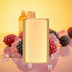 Blackberry Ice Alibarbar Rich 8000 Puffs Disposable Vape 20ml Eliquid Capacity 2000 mAh Battery Capacity