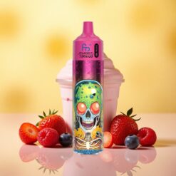 Blueberry Strawberry Raspberry Ice Cream Fumot RandM Tornado 30000 Puffs 30mL 2%/5% Nicotine