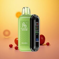 Cherry Berry Fumot Tornado 20000 Puffs Dual Mesh Coil Smart Display