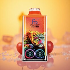 Cherry Ice Fumot Leopard 40000 Puffs Disposable Vape Dual Mesh 0% 2% 3% 5% Nicotine