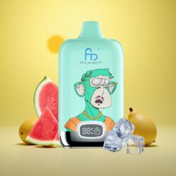 Cool Mint Fumot Tornado Digital Box 12000 Puffs 20ml E-Liquid Mesh Coil