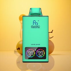 Grape Lemon Fumot Tornado 35000 Puffs Disposable Vape Dual Mesh Coil 15ml E-juice