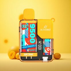 Mango Pineapple Aivono AIM-TANK 9500 Puffs 18ml E-liquid LCD Display