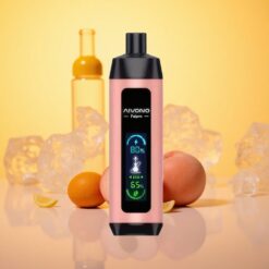 Peach Ice Aivono Aim Fatpro 22000 Puffs 28ml 600mAh
