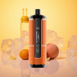 Peach Ice Al Fakher Crown Bar 15K 22ml 600mAh Disposable Vape Kit