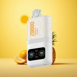 Pineapple Coconut Aivono AIM MAGIC 20000 Puffs Dual Mesh Coils Type-C Rechargeable