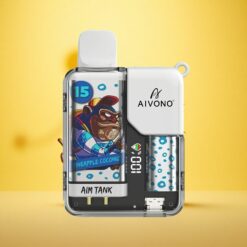 Pineapple Coconut Aivono AIM-TANK 9500 Puffs 18ml E-liquid Capacity