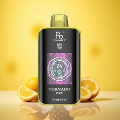 Pineapple Ice Fumot Tornado 25000 Puffs Rechargeable Battery Type-C Charging