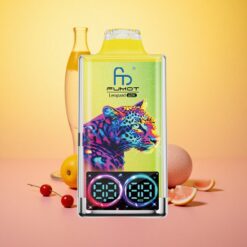 Pink Lemonade Fumot Leopard 40000 Puffs Disposable Vape 0% 2% 3% 5% Nicotine Digital Tube Oil Power Display