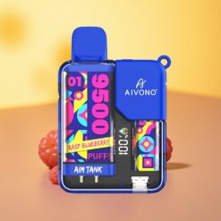 Rasp Blueberry Aivono AIM-TANK 9500 Puffs 18ml E-liquid