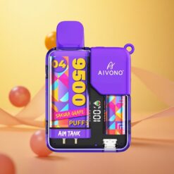 Sakura Grape Aivono AIM-TANK 9500 Puffs 18ml E-liquid 650mAh Battery