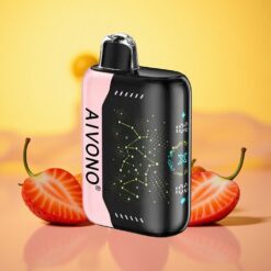 Strawberry B Pop Aivono AIM BOOM 25000 Puffs 650mAh Battery Type-C Charging