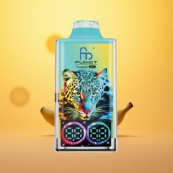Strawberry Banana Fumot Leopard 40000 Puffs Disposable Vape 0% 2% 3% 5% Nicotine Dual Mesh