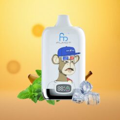 Strawberry Banana Fumot Tornado Digital Box 12000 Puffs 20ml 550mAh