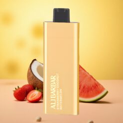 Strawberry Coconut Watermelon Alibarbar Pandora 7000 Puffs 17ml Disposable Vape