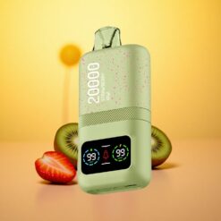 Strawberry Kiwi Aivono AIM MAGIC 20000 Puffs Dual Mesh Coils LCD Display
