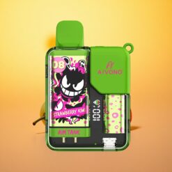 Strawberry Kiwi Aivono AIM-TANK 9500 Puffs 18ml 650mAh