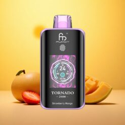Strawberry Mango Fumot Tornado 25000 Puffs 700mAh Rechargeable 20ml Pre-filled