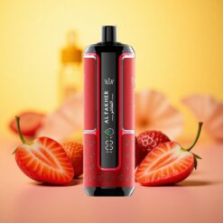 Strawberry Punch Al Fakher Crown Bar 15K Hypermax 600mAh Type-C Port