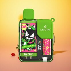 Strawberry Watermelon Aivono AIM-TANK 9500 Puffs 18ml E-liquid Capacity