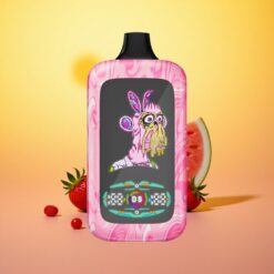 Strawberry Watermelon Fumot Digital Monkey 40000 Puffs Dual Mesh Coil