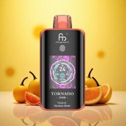 Tropical Rainbow Blast Fumot Tornado 25000 Puffs 700mAh Rechargeable Battery Type-C Charging