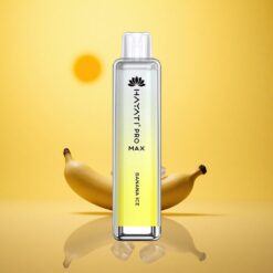 Banana Ice Hayati Pro Max 4000 Puffs Disposable Vape 2%/5% Nicotine Strength 1400mAh Battery