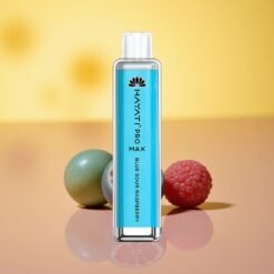 Blue Sour Raspberry Hayati Pro Max 4000 Puffs Disposable Vape with 1400mAh Battery and Dual 1.1 Ohm Mesh Coil