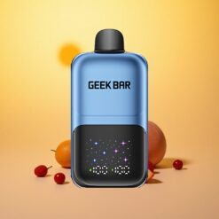 Peach & Berries GEEK BAR 2GO Two Series 50000 Puffs Interactive Large Screen Disposable Vape Pen