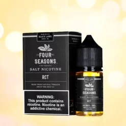 Four Seasons Salt Nicotine - Black Label - RCT - 30ml 50mg