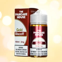 Pancake House E-Liquid Gold Biscoff Freebase 100ml (3mg/6mg)