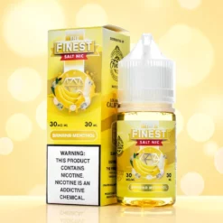 The Finest E-Liquid Salt Nic Series Banana Menthol 30ml USA