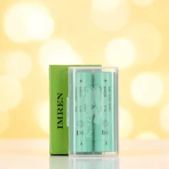 IMREN 25RS 18650 2500mAh 20A Flat Top Battery (Pack of 2)