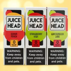 Juice Head E-Liquid - USA Made, No Nicotine Vape Juice