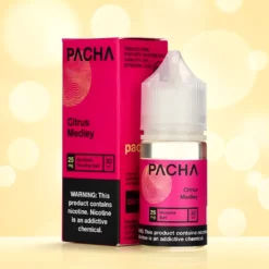 Pachamama Syn Salts Citrus Medley 30ml Tobacco Free USA